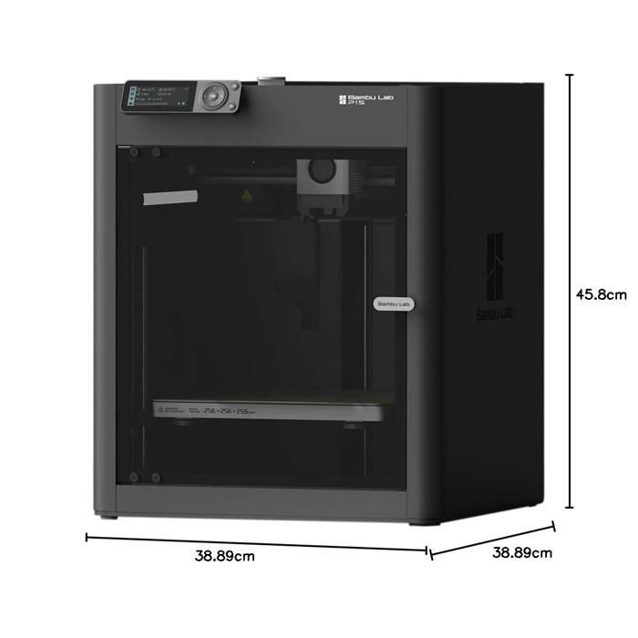 3D-printer - BAMBU LAB - P1S Bivolt - Lukket kammer - Høj hastighed - Tekniske filamenter