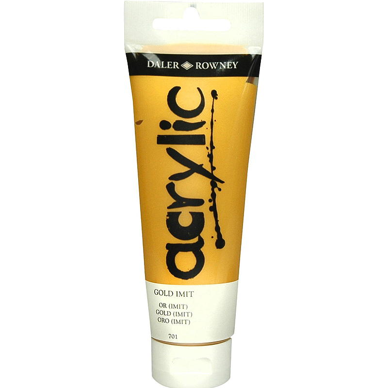 Apollo akrylfärg 120 ml, guld