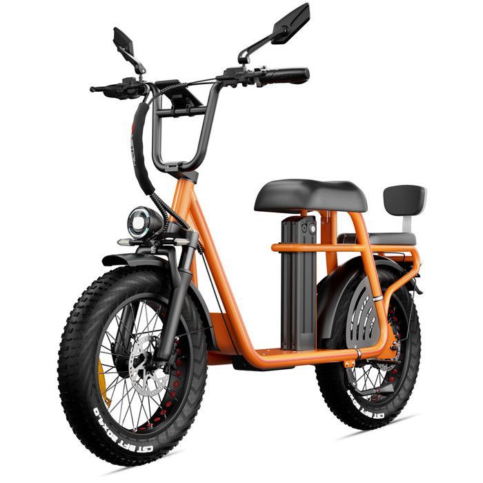 Patinete eléctrico Drvetion ET20 con freno hidráulico, 750 W, 48 V, 20 x 4,0