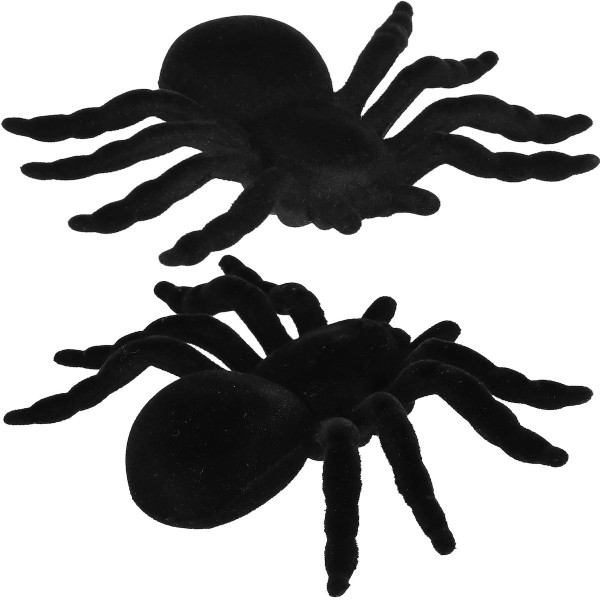 Dekoracja na Halloween pająki dekoracyjne 2 szt. tarantula
