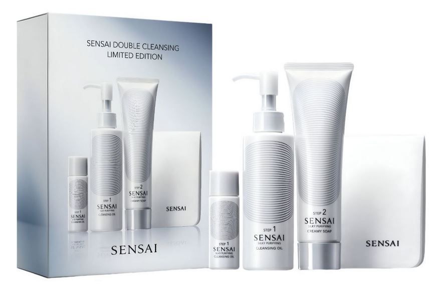 Šilkinis valomasis dvigubas valomasis riboto leidimo dovanų rinkinys Prabangūs dovanų rinkiniai