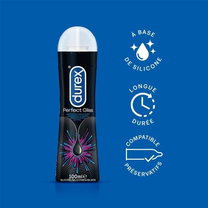 Lot de 2 Gels Lubrifiant Sexe Anal Perfect Gliss 100 ml