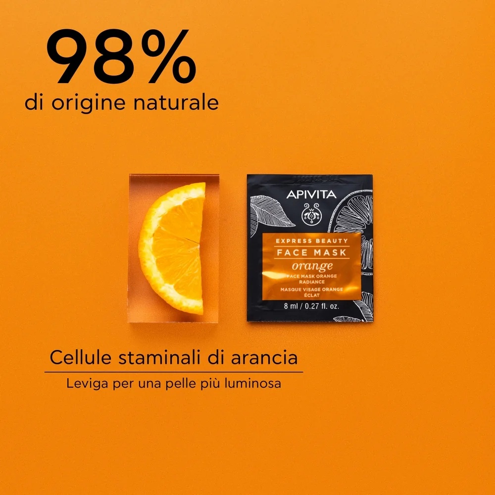 APIVITA Apivita Express Orange 2 x 8 ml verhelderend gezichtsmasker