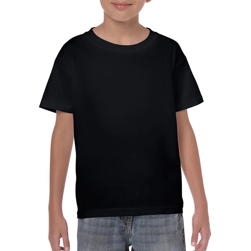  Eenvoudig T-shirt met korte mouwen van dik katoen (verpakking van 2)