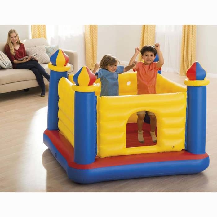 Castillo hinchable Intex Jump-O-Lene para niños, castillo de PVC 92016