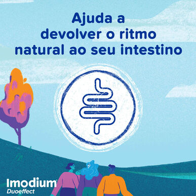 Imodium Duoeffect 2 mg 125 mg tabletter för oralt bruk vid akut diarré