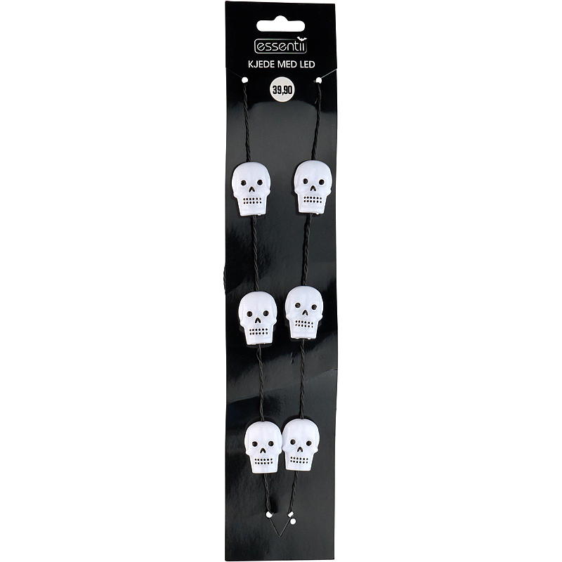 Essentii Halsband med LED Halloween