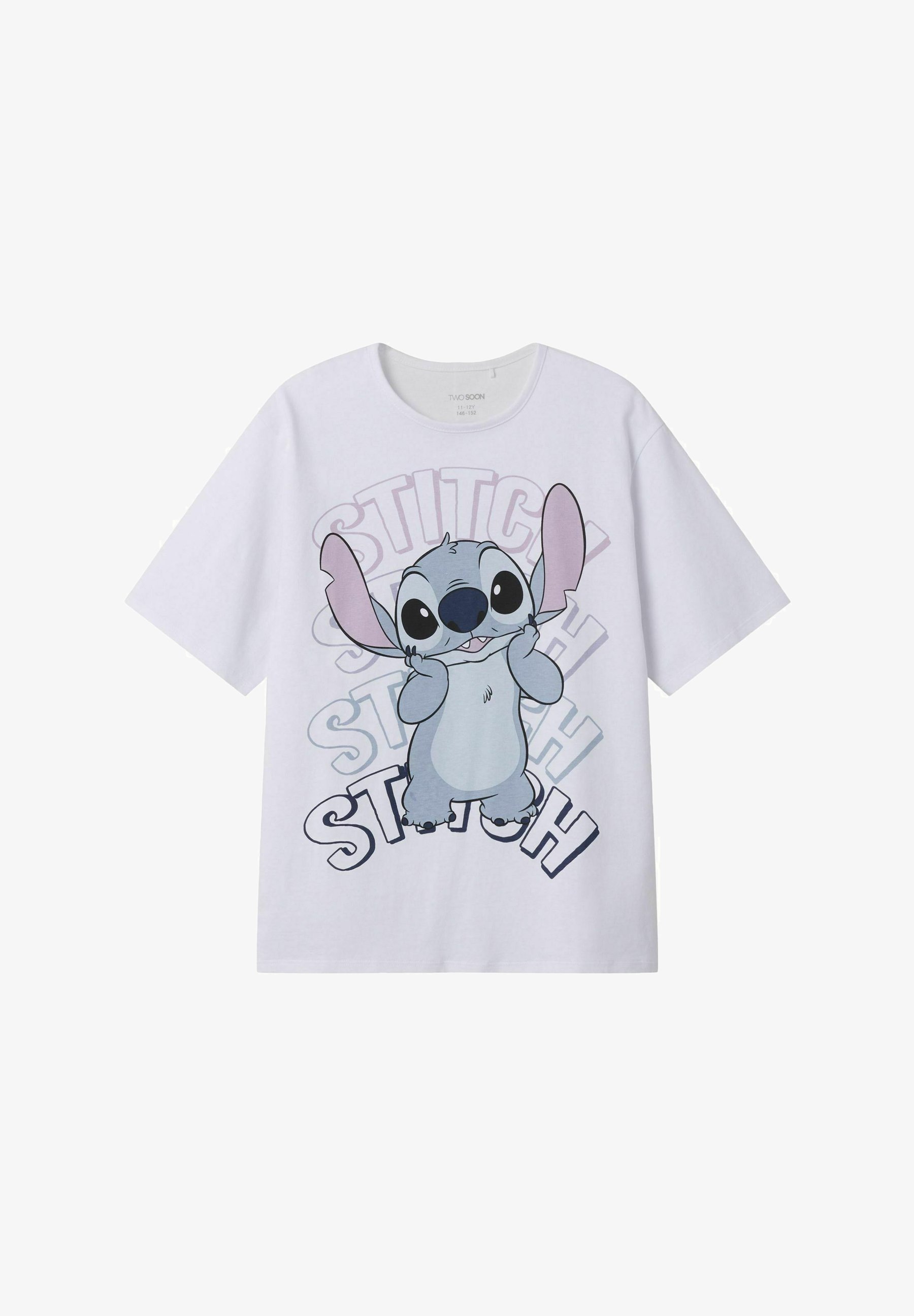 T-shirt imprimé TWO SOON STITCH - blanc éclatant