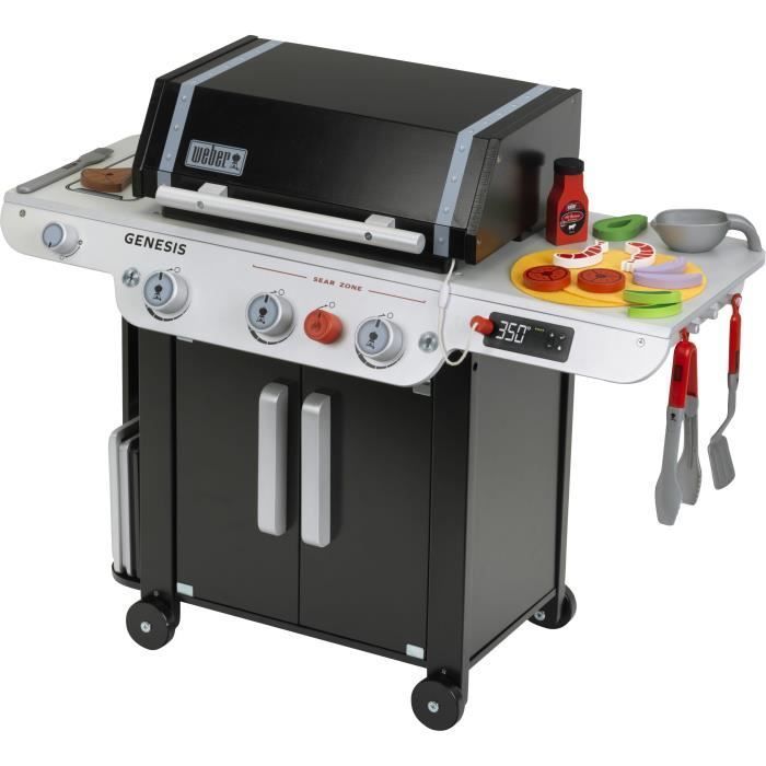Grand barbecue Weber Genesis - KLEIN - 9445 - Bois FSC - Avec accessoires - Dès 3 ans