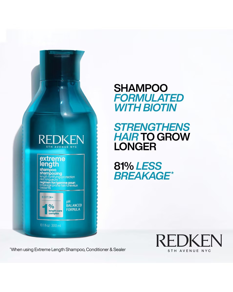 REDKEN Extreme Length Versterkende σαμπουάν voor lang haar