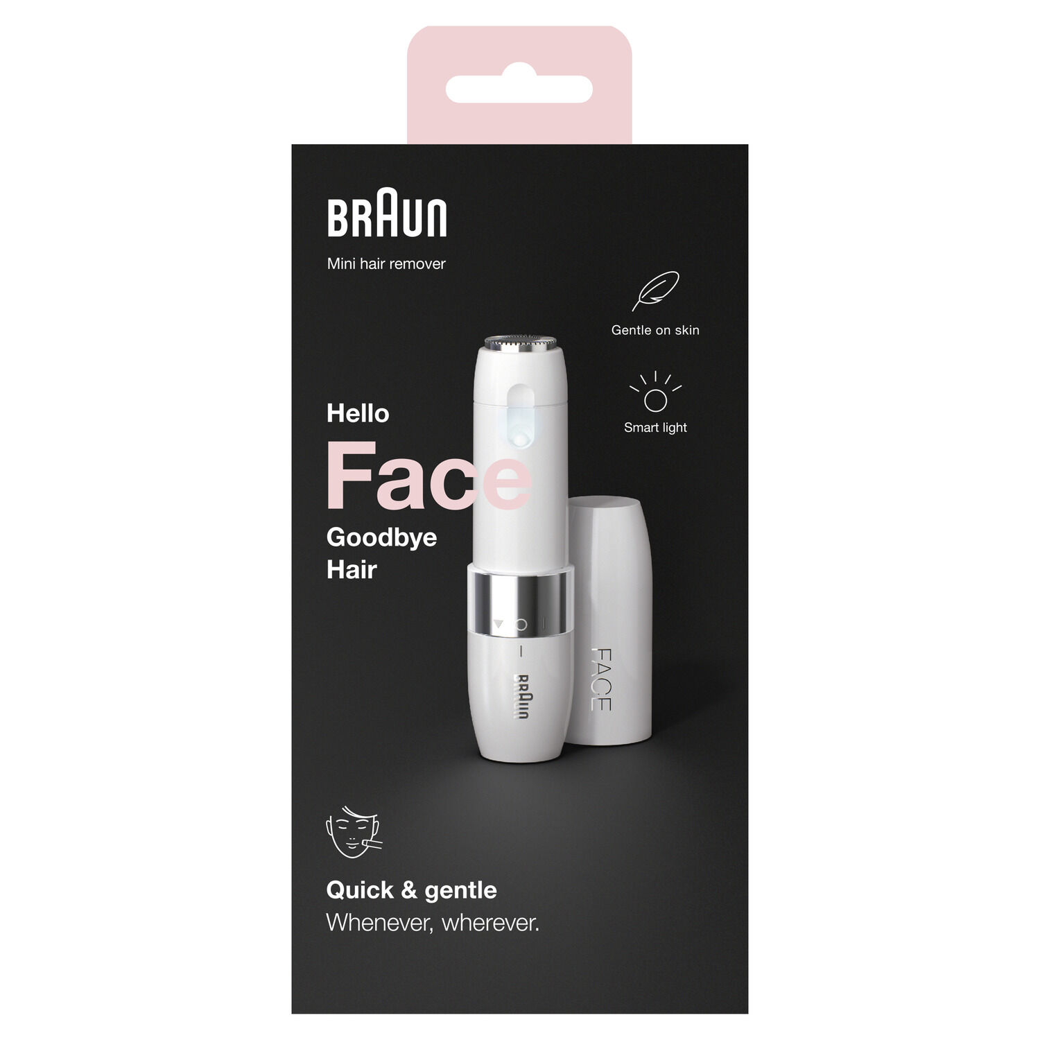 Braun FS1000 Hello Face Viszlát Haj