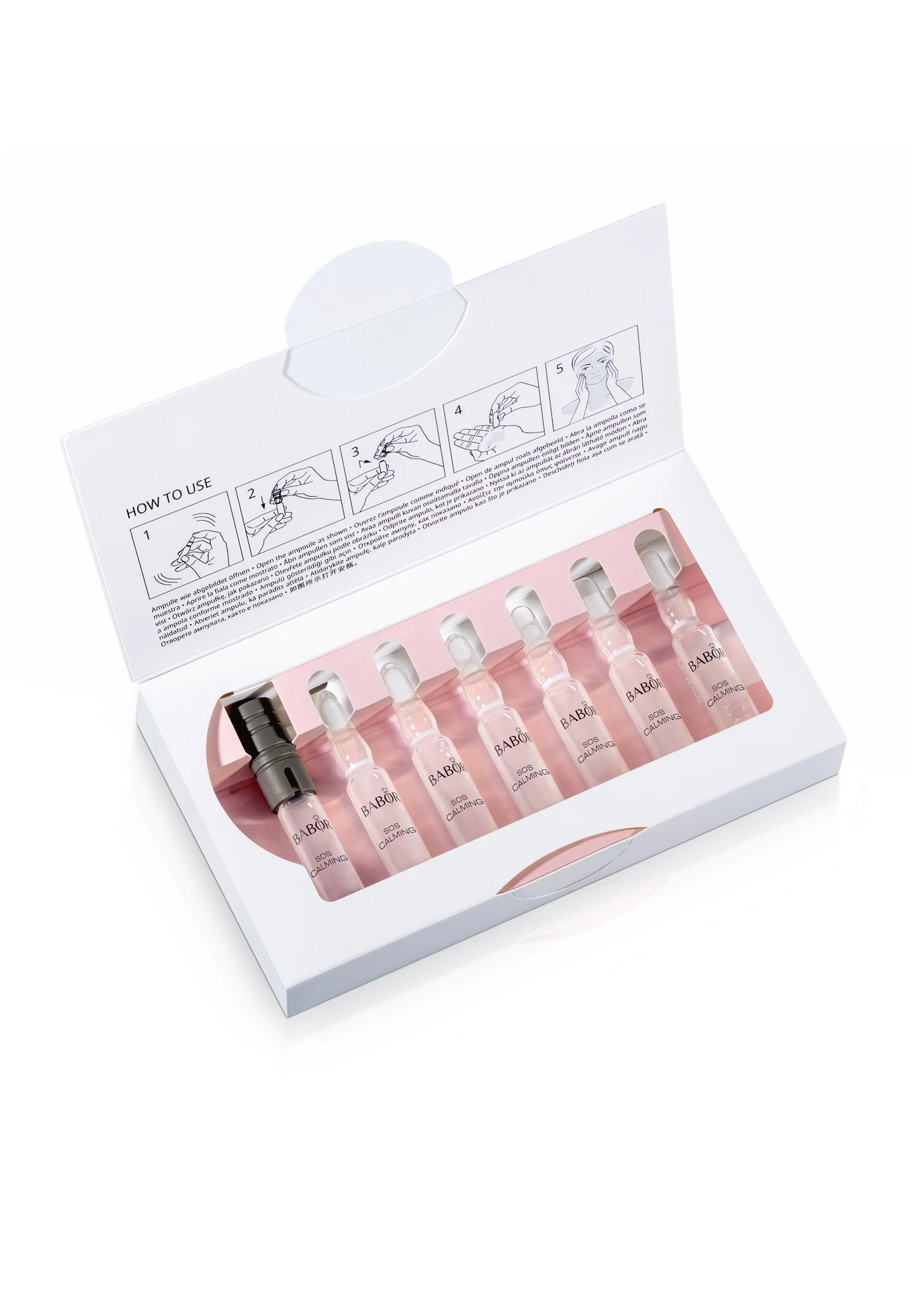 Koncentraty w ampułkach SOS Calming 7 x 2 ml - BABOR
