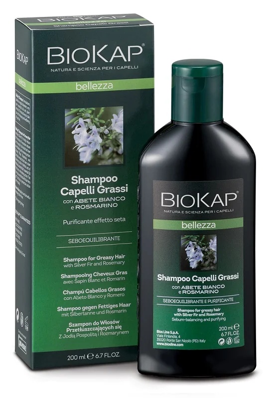 BIOKAP Shampoing BioKap pour cheveux gras 200 ml
