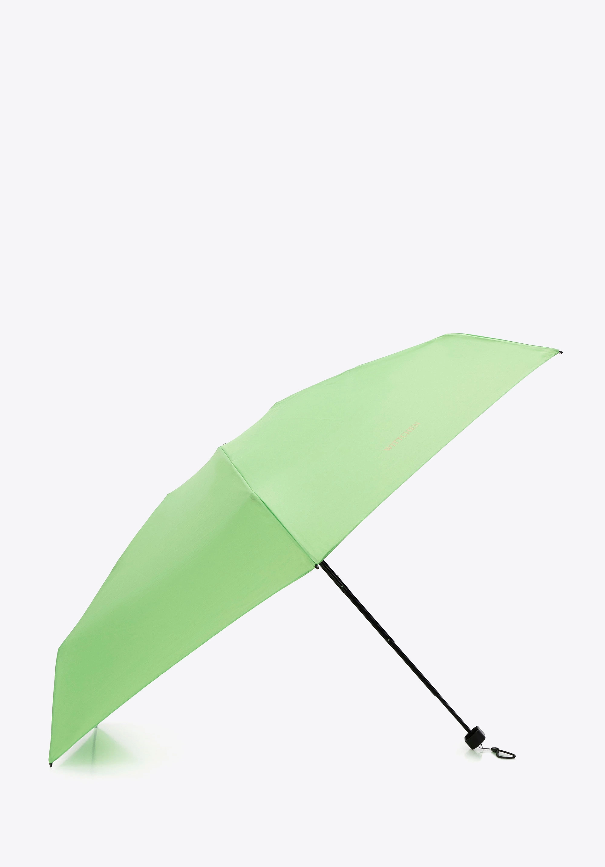 Parasol ręcznie składany zielony
