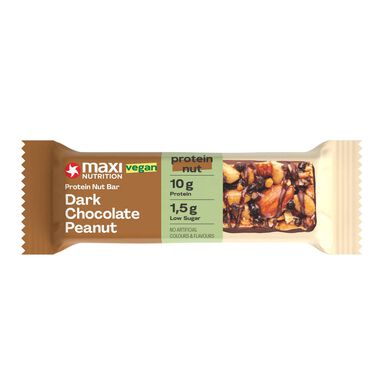 Maxi Nutrition Proteinová tyčinka s hořkou čokoládou a ořechy 46 g 46 g