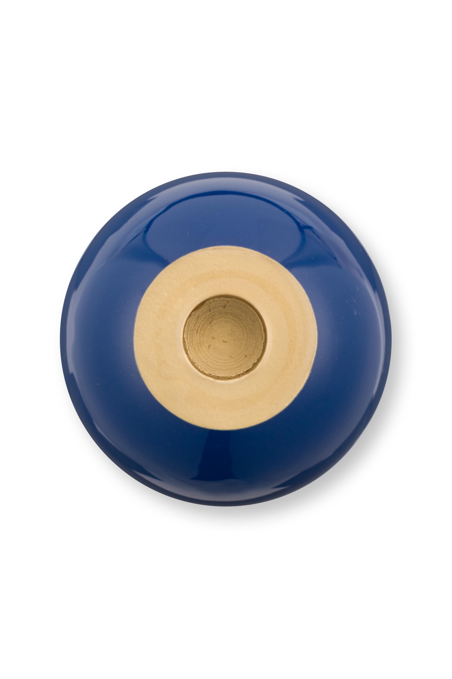 Bougeoir sphérique en métal bleu marine PIP Studio - 1 pièce