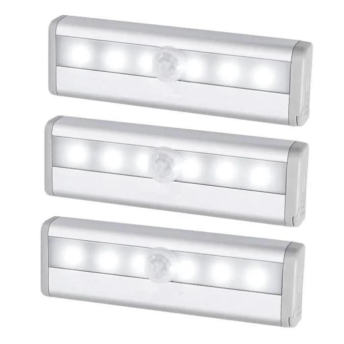 lámparas con sensor de movimiento, luz nocturna automática, luz para armario, luz para escaleras, luz para gabinetes, luz nocturna