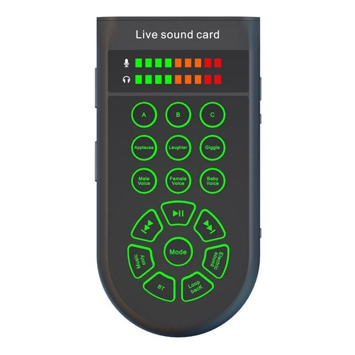 Portable Voice Changer - XVX - Z8 - Live Streaming - Gaming - Karaoke Recording - Compact and Portable
