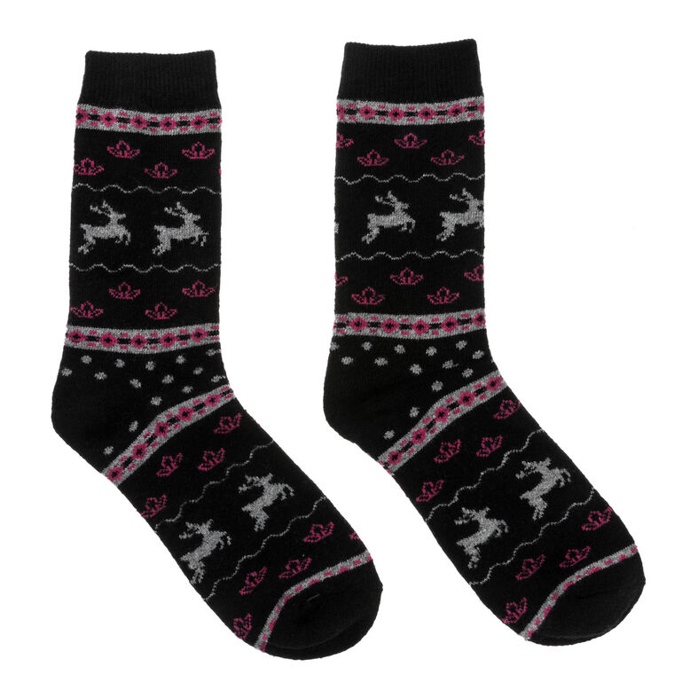 Calcetines y medias negras para mujer