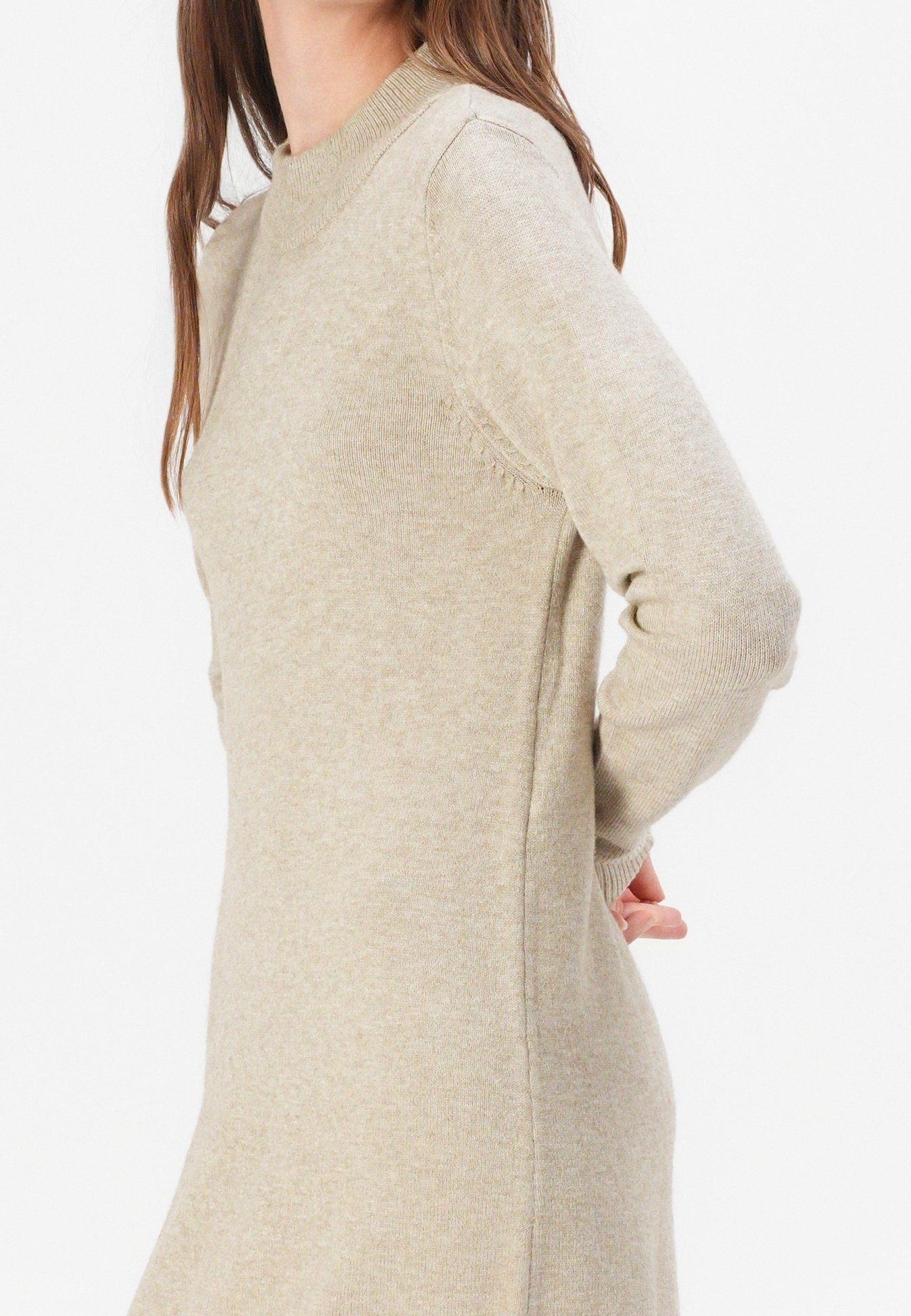 Abito maglione VILA - beige