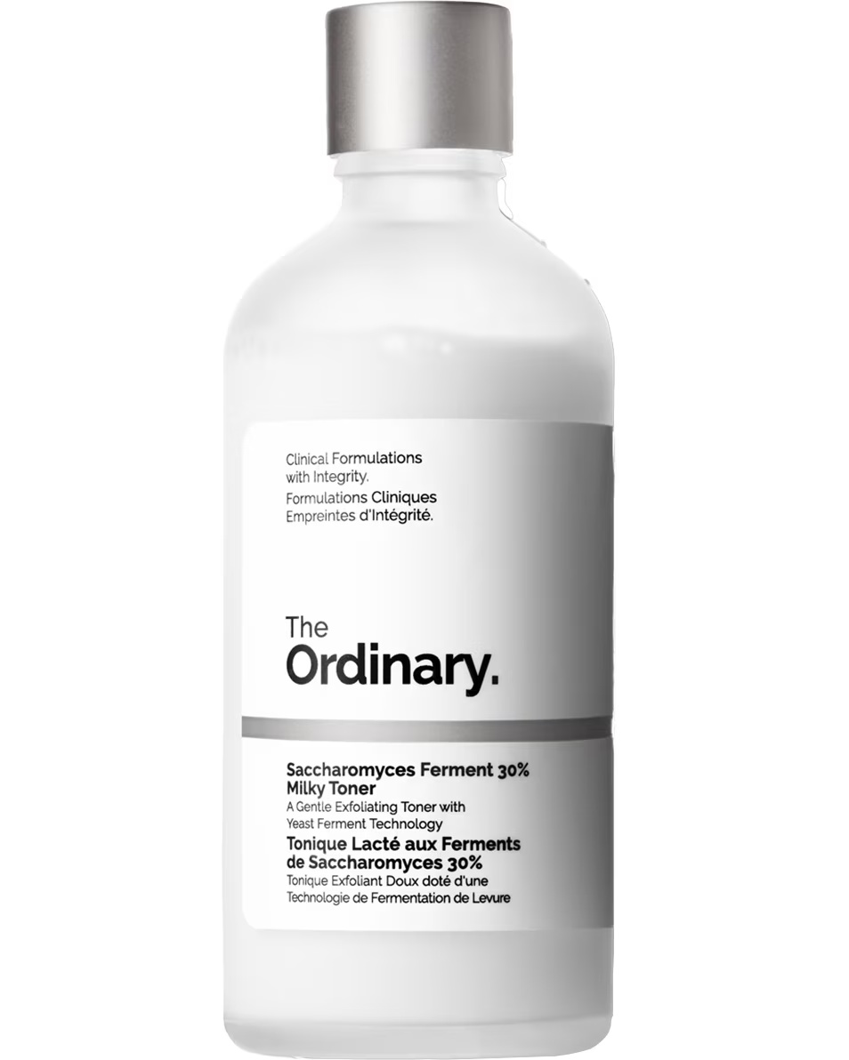 NUANȚA TENULUI INIMILOR OBISNUITĂ/MAI LUMINATĂ CU FERMENT DE SACCHAROMYCES 30% LAPTE TONIC