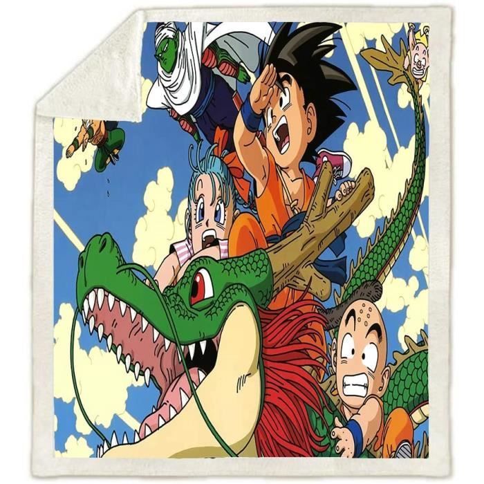 Manta polar de Dragon Ball - Manta infantil con estampado 3D - 60x120cm