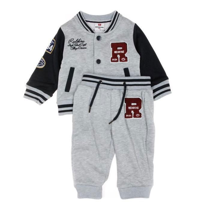Completo grigio Redskins Baby 3003