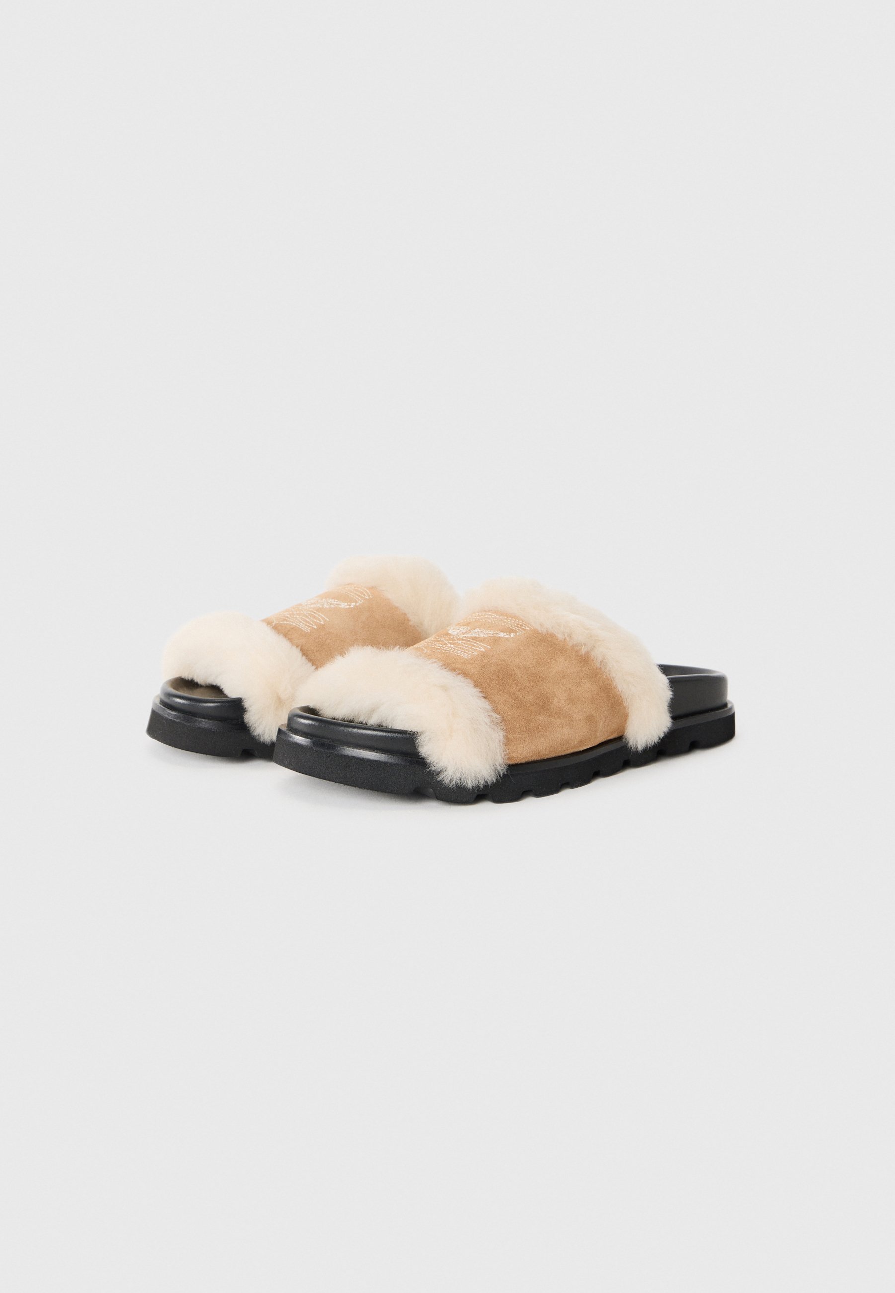 Zadig & Voltaire TEDDY BARE - Pantoffels - cognac