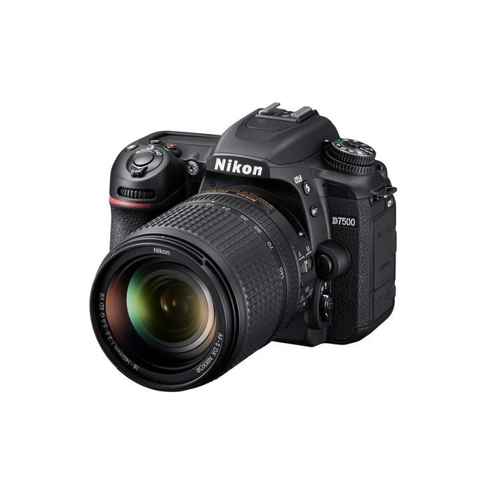 Nikon D7500 reflex camera black + AF-S DX 18-140mm f/3.5-5.6 G ED VR