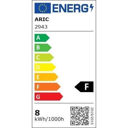 Tubo LED tipo Linolite S19 - 38x309 - 6W - 2700K