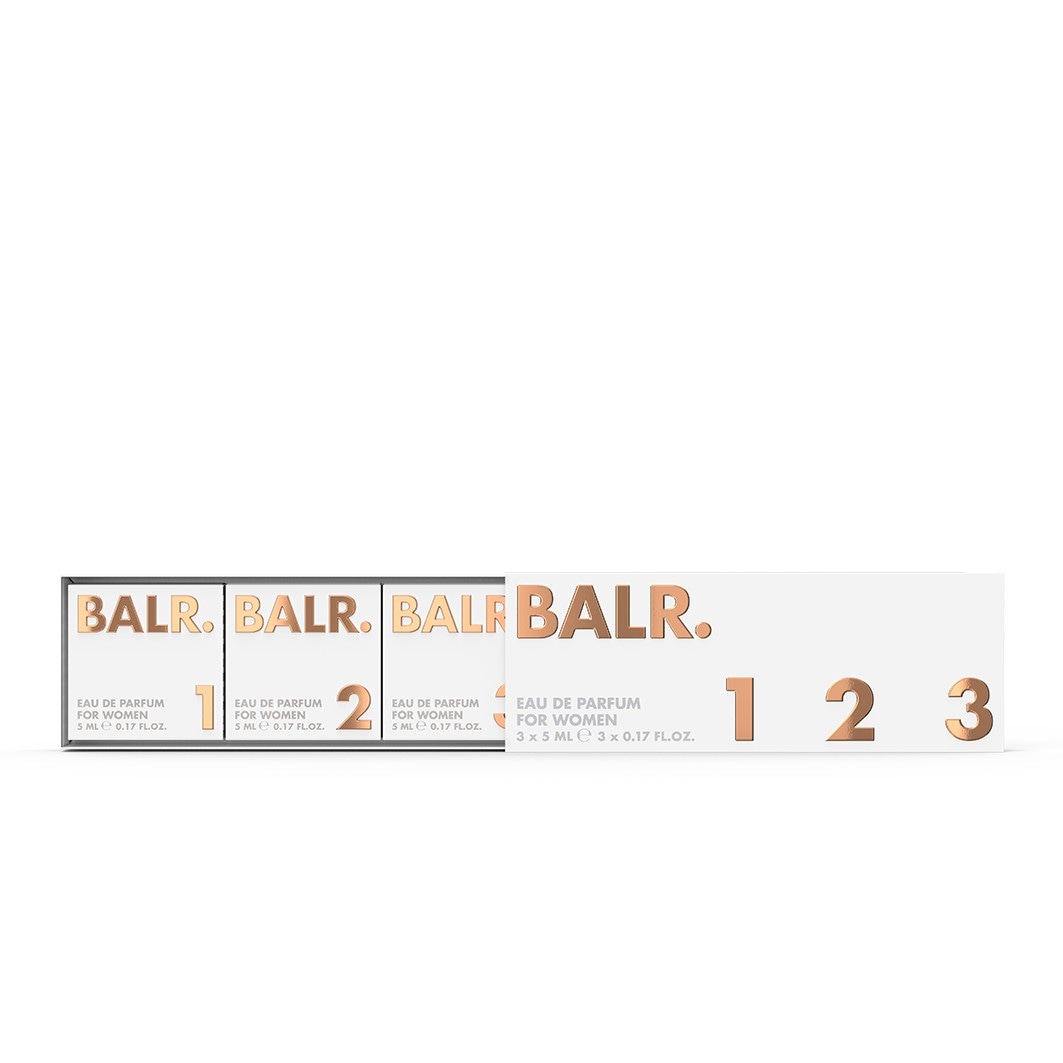 BALR. Eau de Parfum 1/2/3 voor dames, miniatuurset – 1 stuk