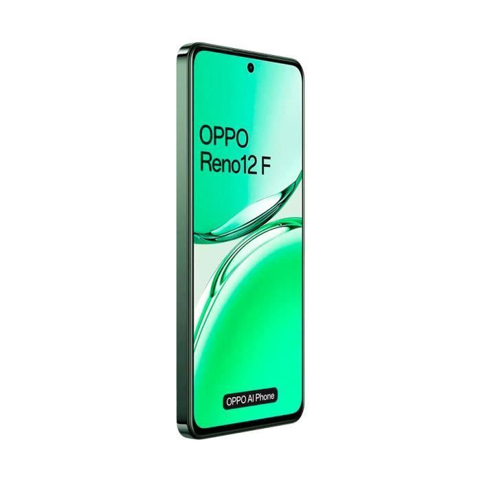 Mobile phone - OPPO - Reno12 F 5G - 8 GB RAM - 256 GB - Green (Olive Green) - Dual SIM