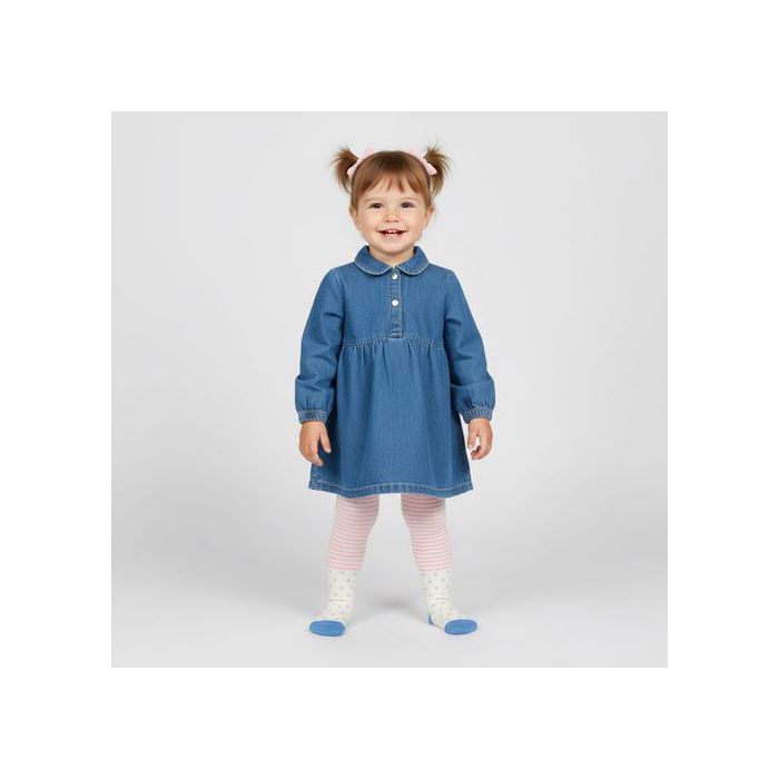 Conjunto de 3 pares de medias para niñas, medias suaves y cómodas para niñas, talla de invierno 2-3 años.