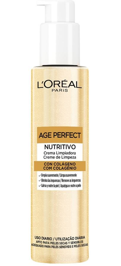 Age Perfect хранљива крема за чишћење са колагеном средства за чишћење лица
