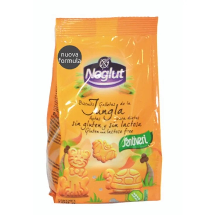 SANTIVERI Noglut Glutenfreie Kekse Dschungelkekse 100g Beutel glutenfrei