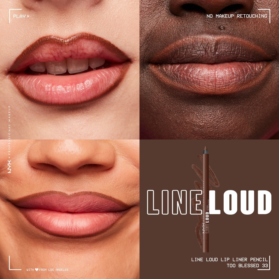 NYX Professional Makeup Lipliner Line Loud Lip Pencil - 1.2g