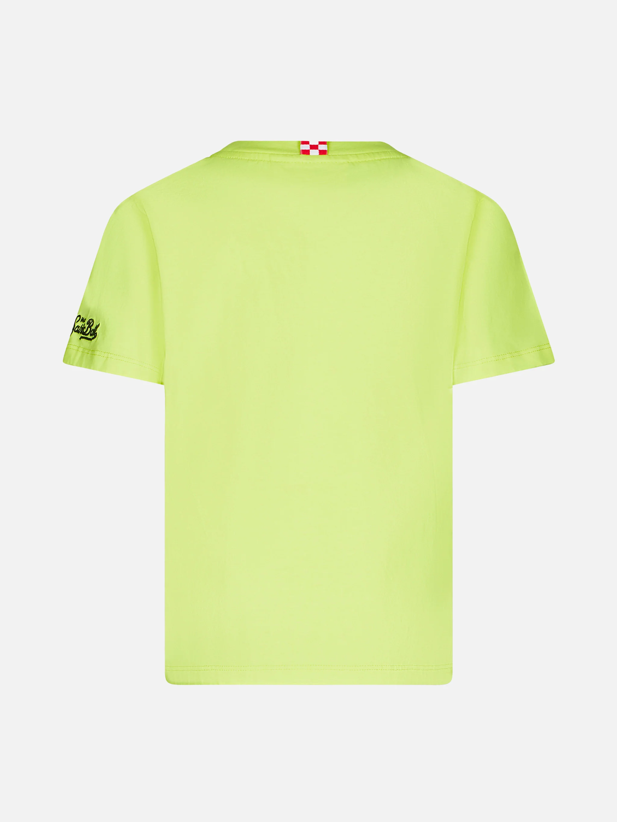 Katoenen babyshirt met St. Patrick's Day-print. Barth Surfer