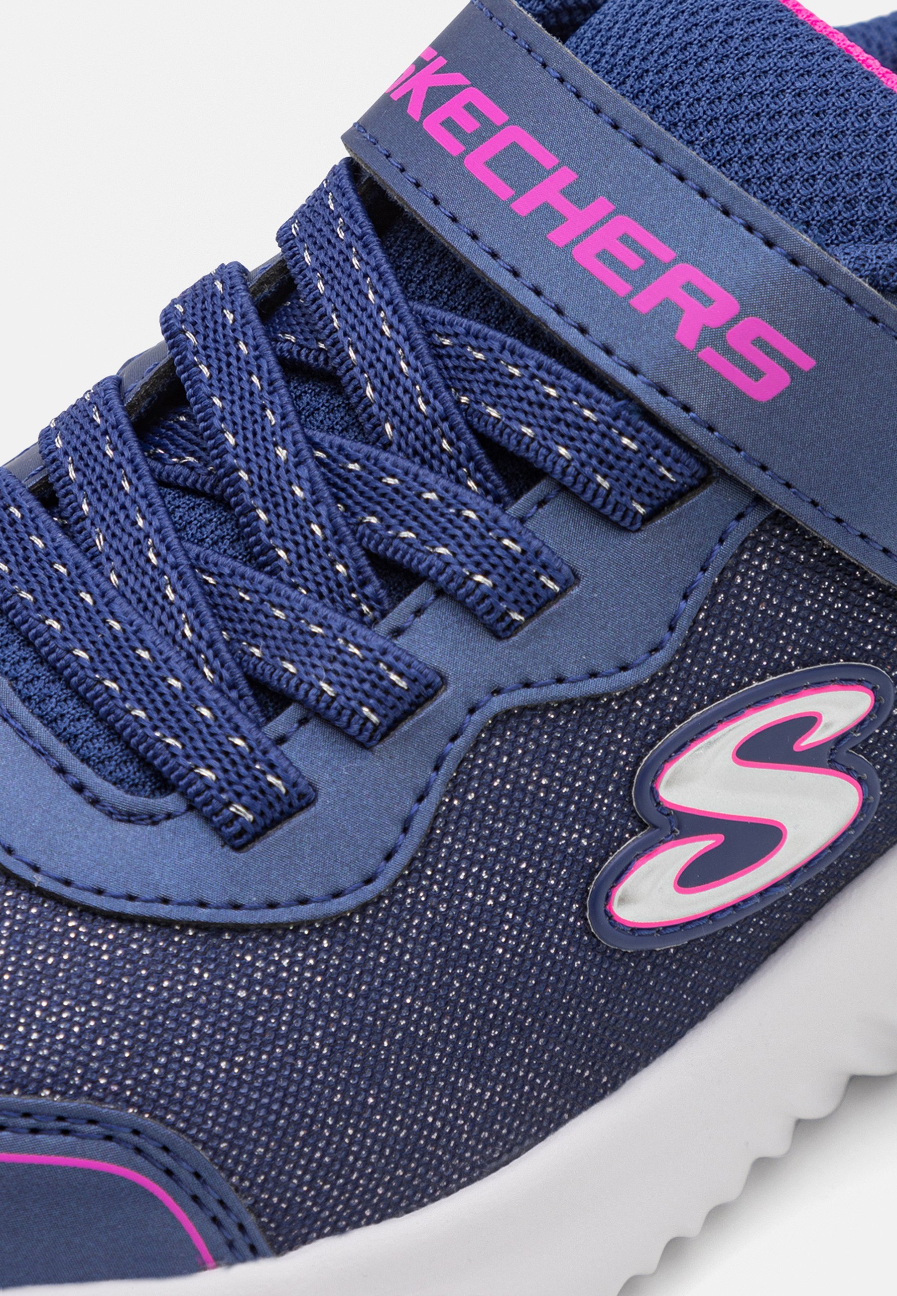 Skechers GORE STRAP SPARKLE - Sneakers - marineblauw