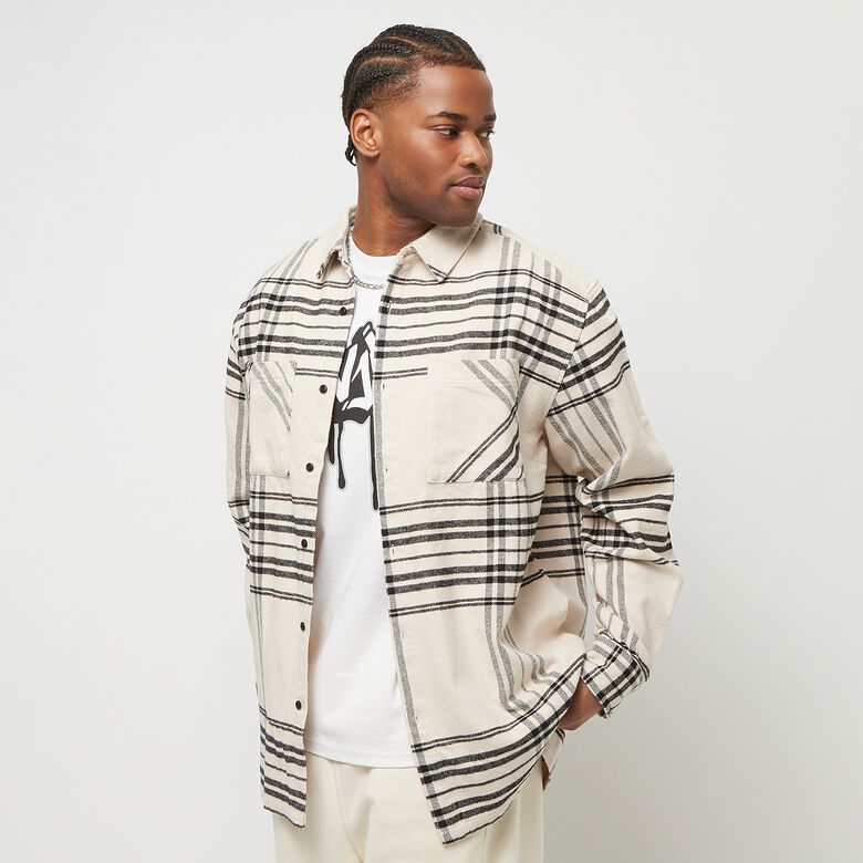 Lange oversized Summit-shirt met ruitpatroon