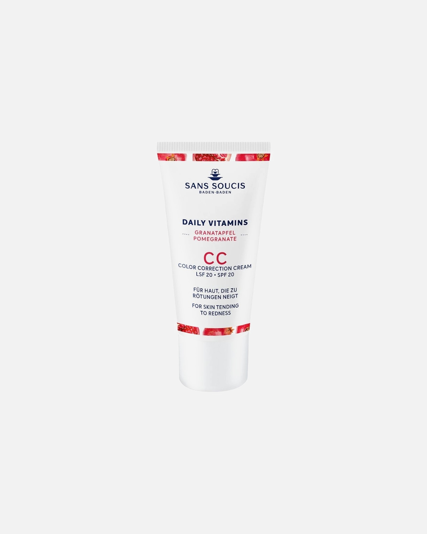 Sans Soucis CC Cream CC Color Correction Cream SPF 20 für zu Rötungen neigende Haut - 30 ml