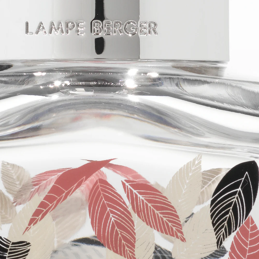 Lampe Coffret Glaçon Feuilles - Cofanetto con Lampada, Lampada Catalitica