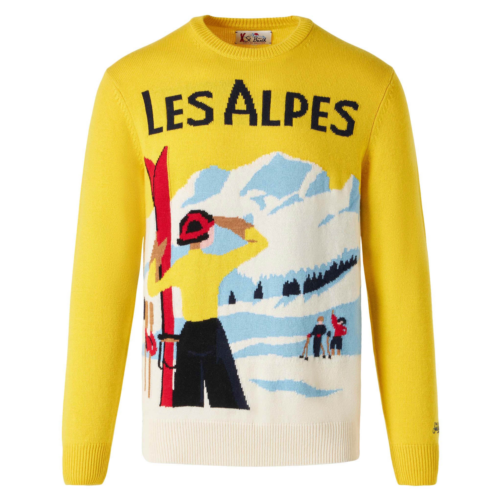 Herentrui met ansichtkaart van Les Alpes