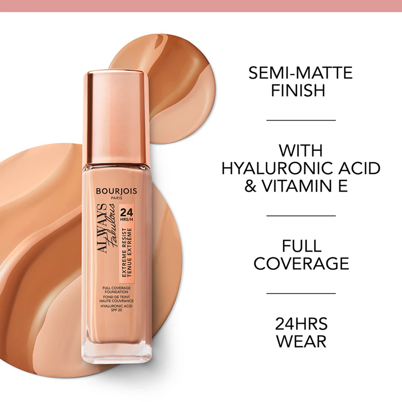 Dlhotrvajúci make-up Bourjois Always Fabulous SPF 20