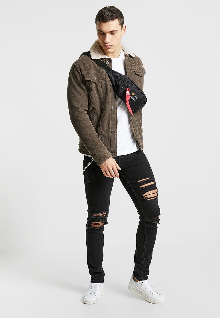 Alpha Industries CREW WAIST BAG UNISEX - Heuptas - zwart