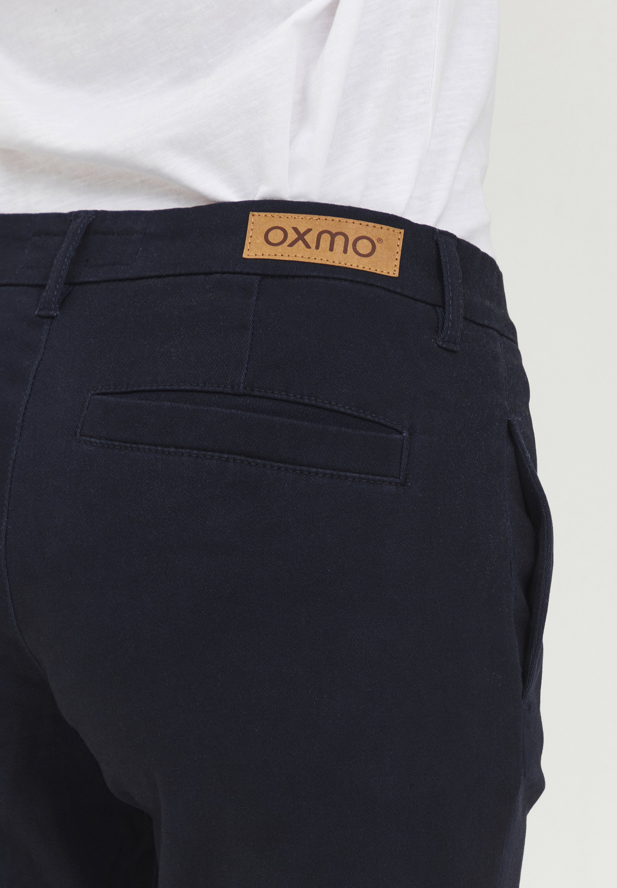Oxmo OXPILAR CASUAL FIT - Chino's - nette blauwe broek