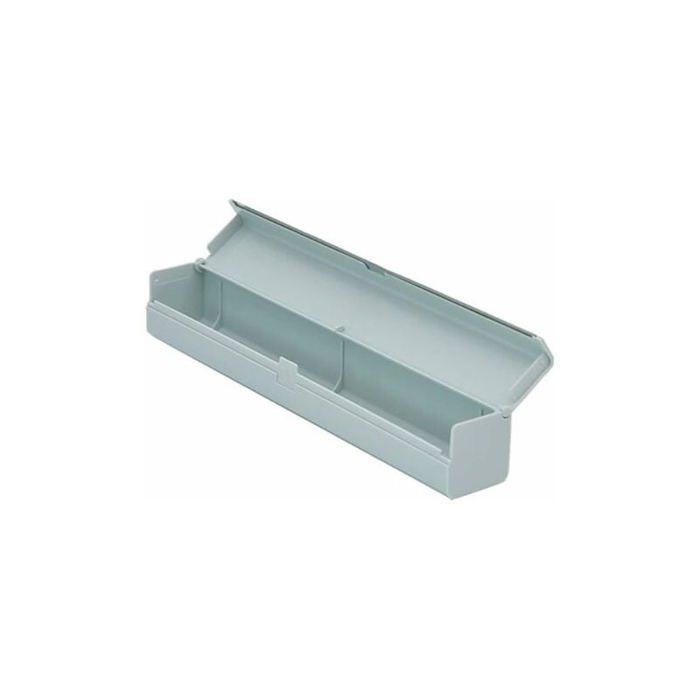 Blue Plastic Film Cutter Dispenser, Food Wrap and Aluminum Foil Roll, Kitchen Accessory