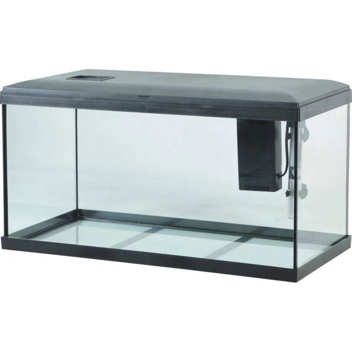 Acuario Zolux Initio de 60 cm, color negro.