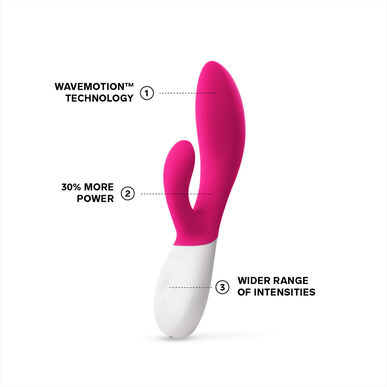 Lelo Ina Wave 2 Cerise -vibraattori 1 kpl 1 kpl