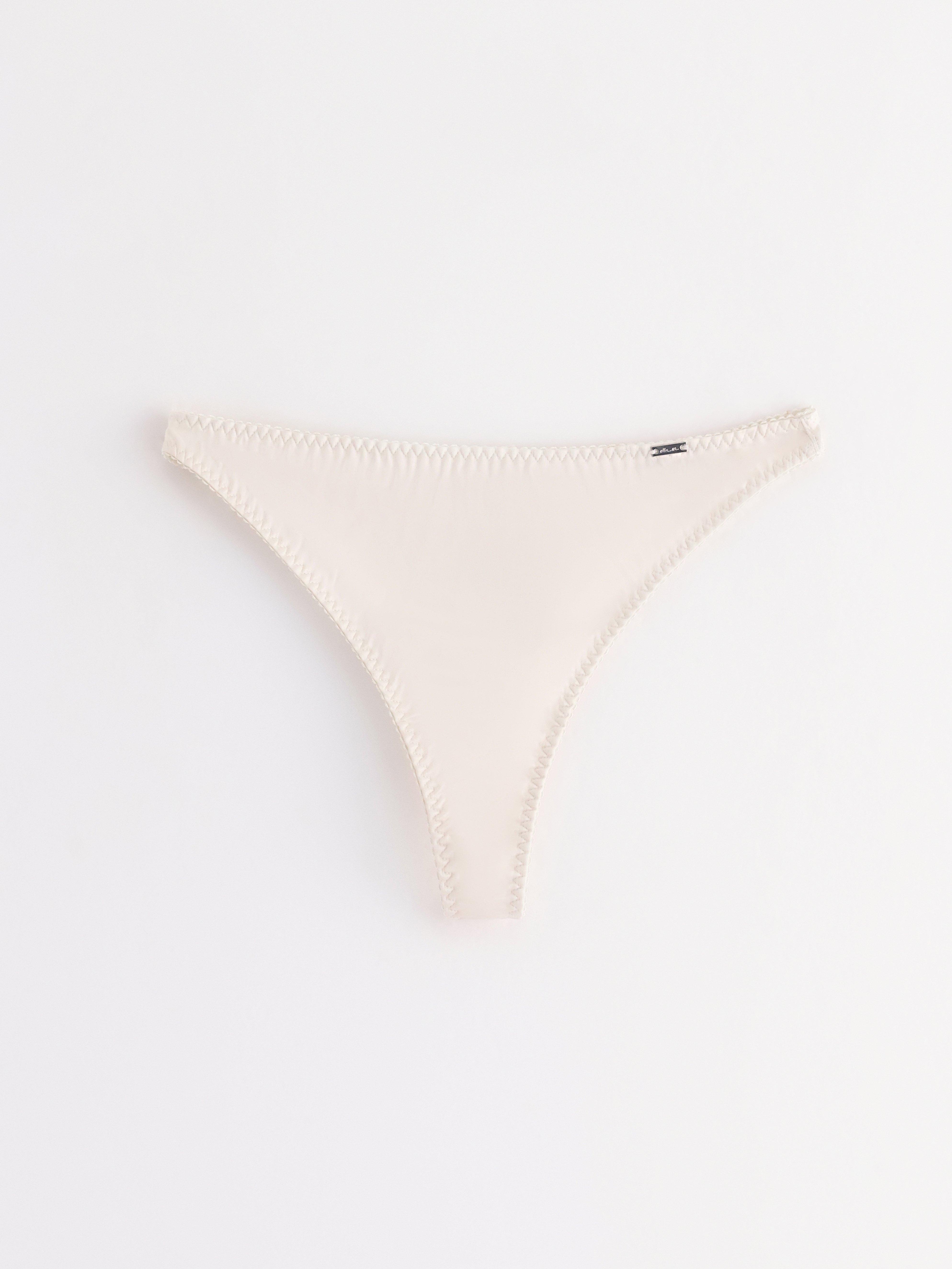 ella m – tanga blanco claro