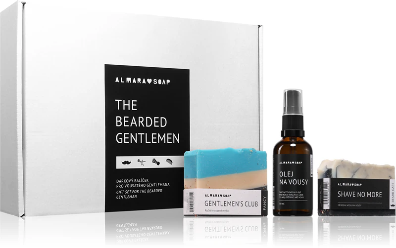 Conjunto de presente para barba Almara Soap The Bearded Gentlemen